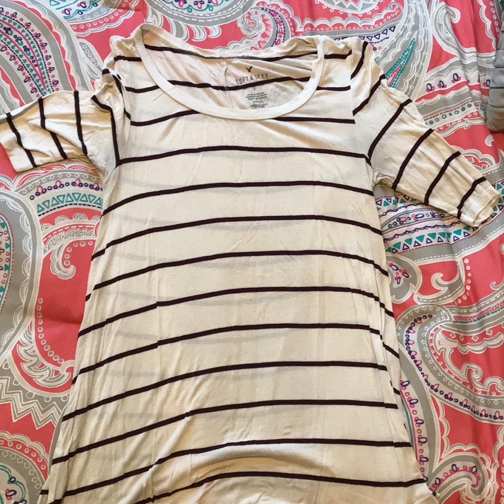 Striped American Eagle shirt